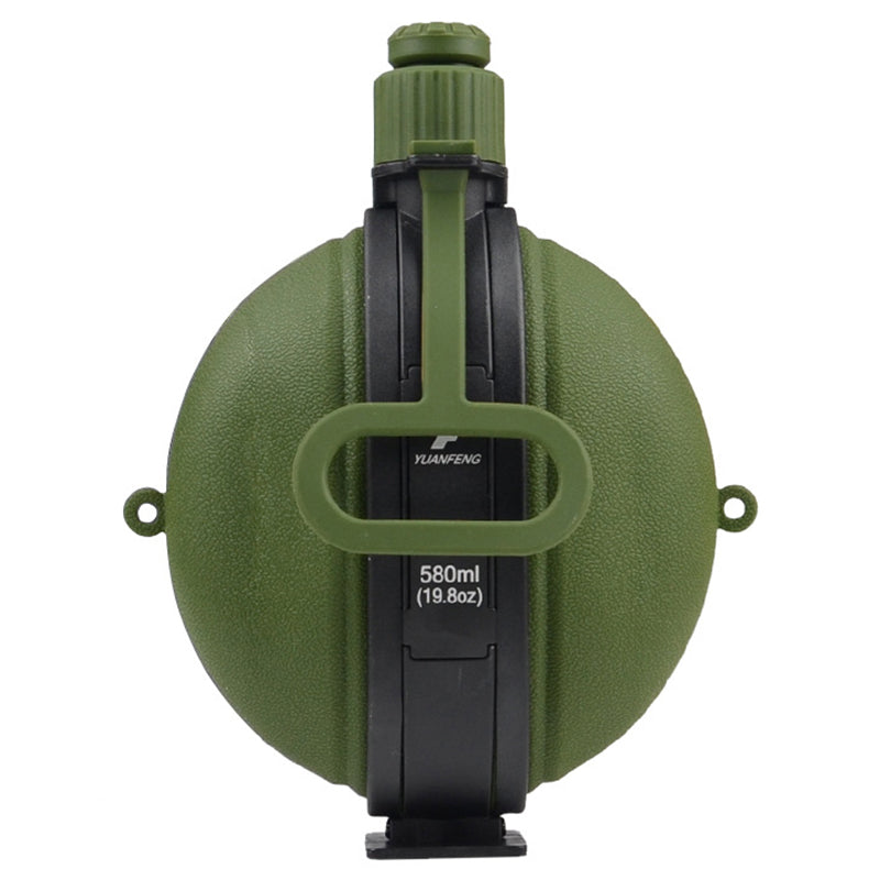 580ml Collapsible Silicone Water Bottle with Compass (No FDA, BPA-Free) 580ml Collapsible Silicone Water Bottle with Compass (No FDA, BPA-Free)